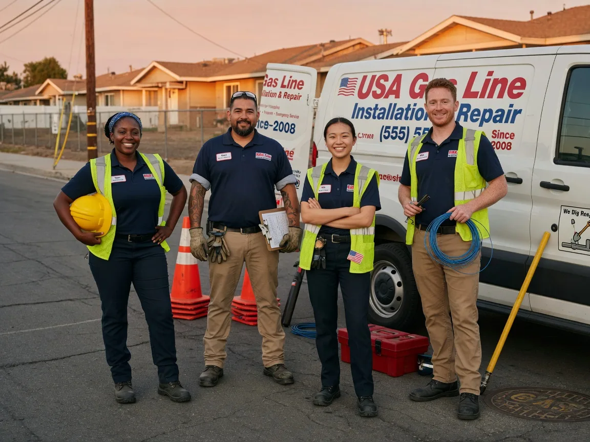 Gas Line Installation company in Como, NC
